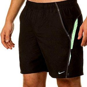 Nike Men's Swim Board Shorts Medium Black TFSS0250